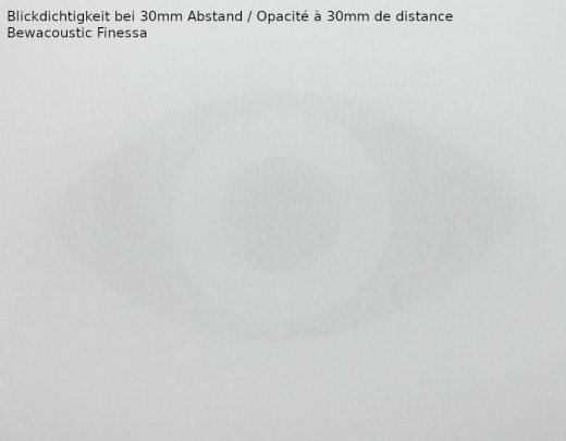 Bewacoustic Akustikstoff Finessa 150 x 50cm weiss