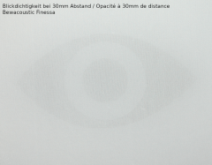 Bewacoustic Akustikstoff Finessa 150 x 50cm fuchsie